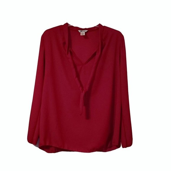 Women Molly & Erica Red Dress Blouse- Size 2X - Picture 1 of 3